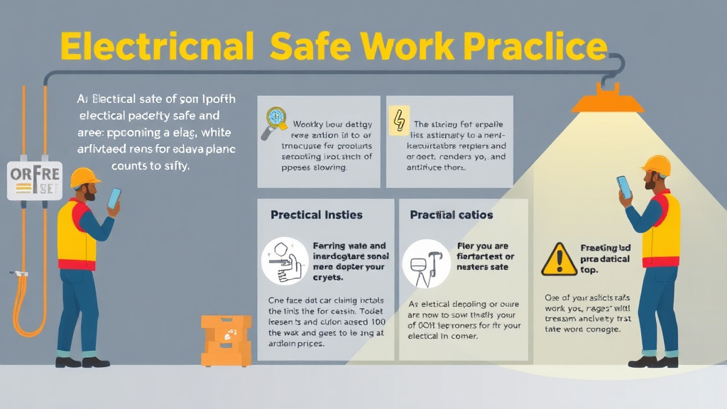 Hands-on guide visualization for electrical Safe Work Practices