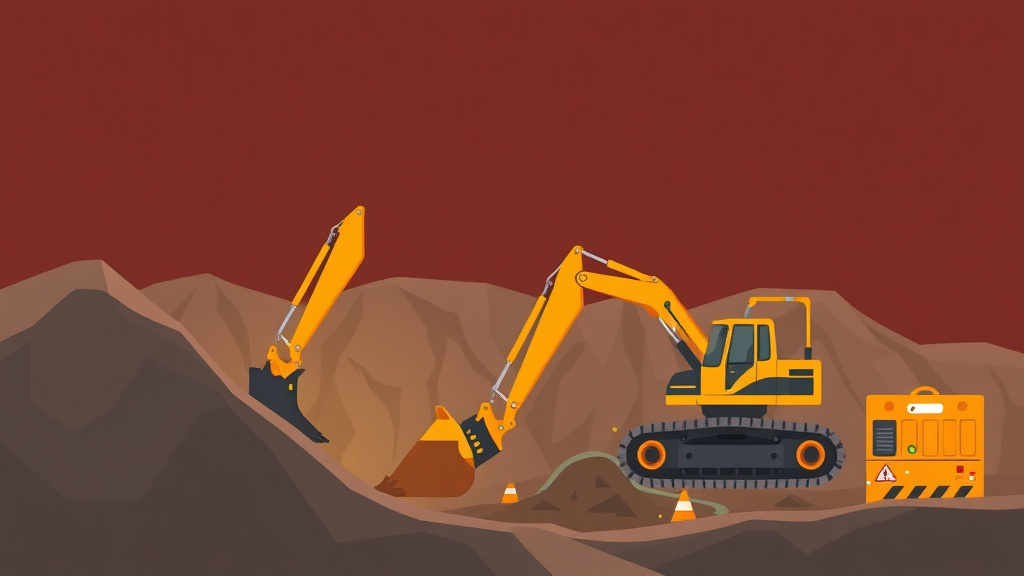 Clear illustration of excavation Emergency Rescue Plan with supporting details