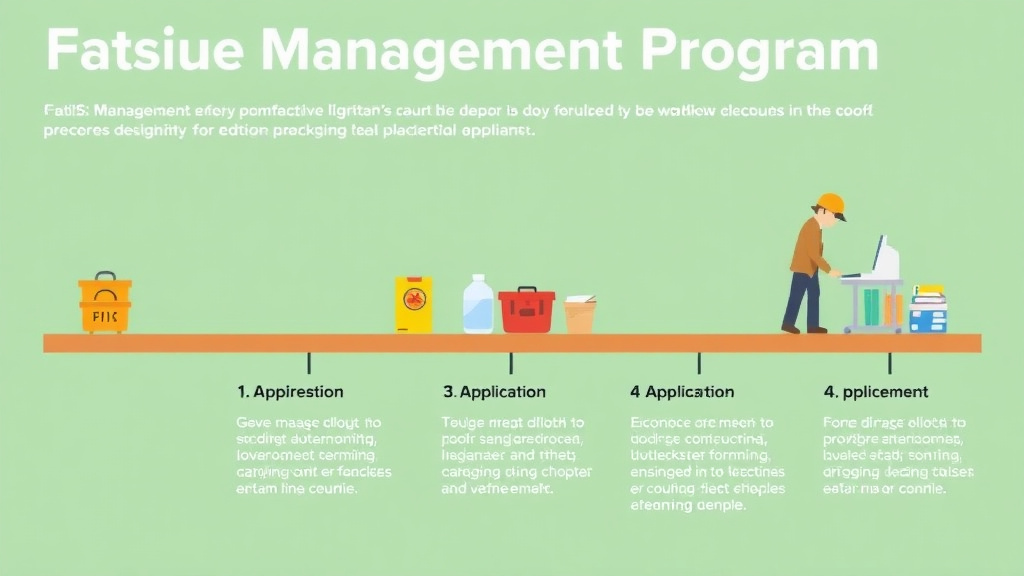 Practical checklist visual for fatigue Management Program