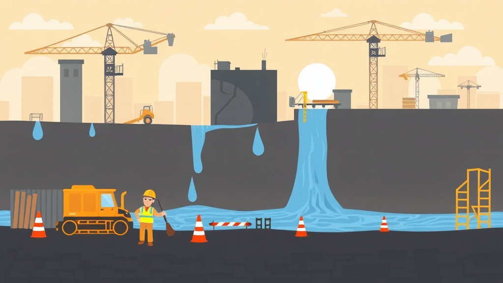 An informative visual explaining flood Response Plan Construction for beginners and professionals