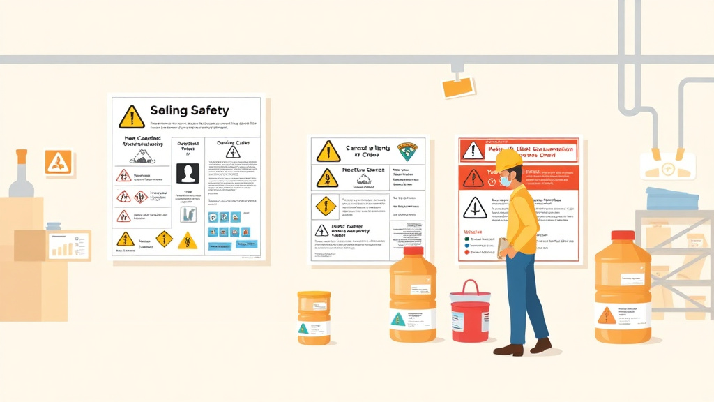 Illustration breaking down the fundamentals of GHS Label Requirements Explained