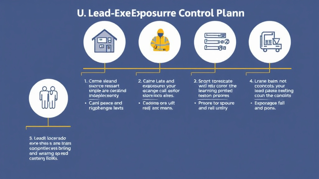 Real-world application diagram for lead Exposure Control Plan