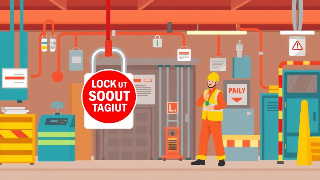 Detailed visual representation of lockout Tagout Affected Employees