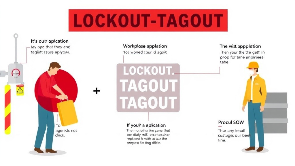 Process flow illustration for putting lockout Tagout Authorized Employees into action