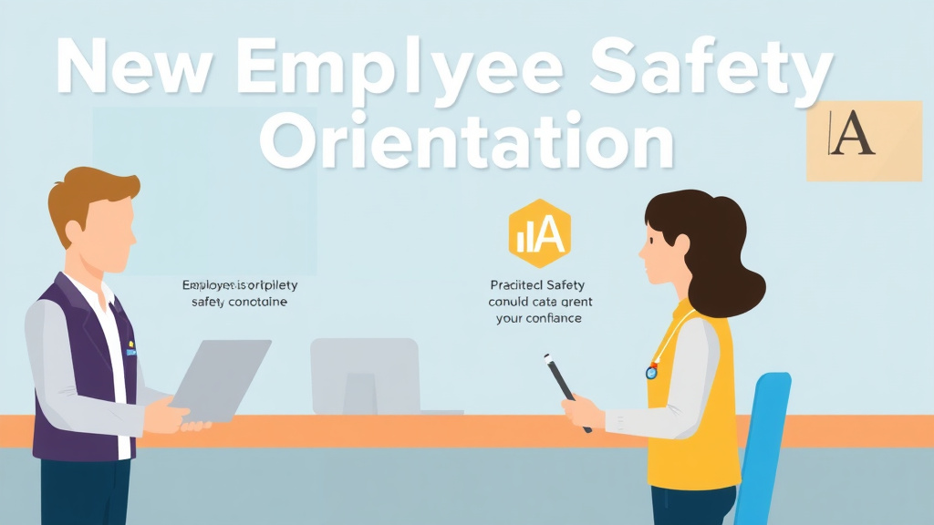 Hands-on guide visualization for new Employee Safety Orientation