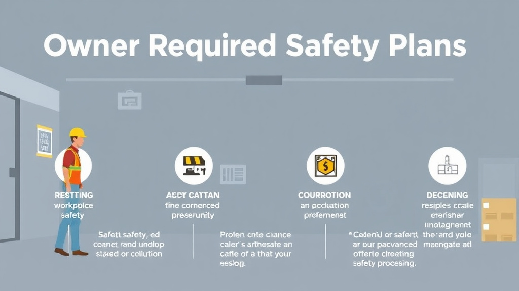 Hands-on guide visualization for owner Required Safety Plans