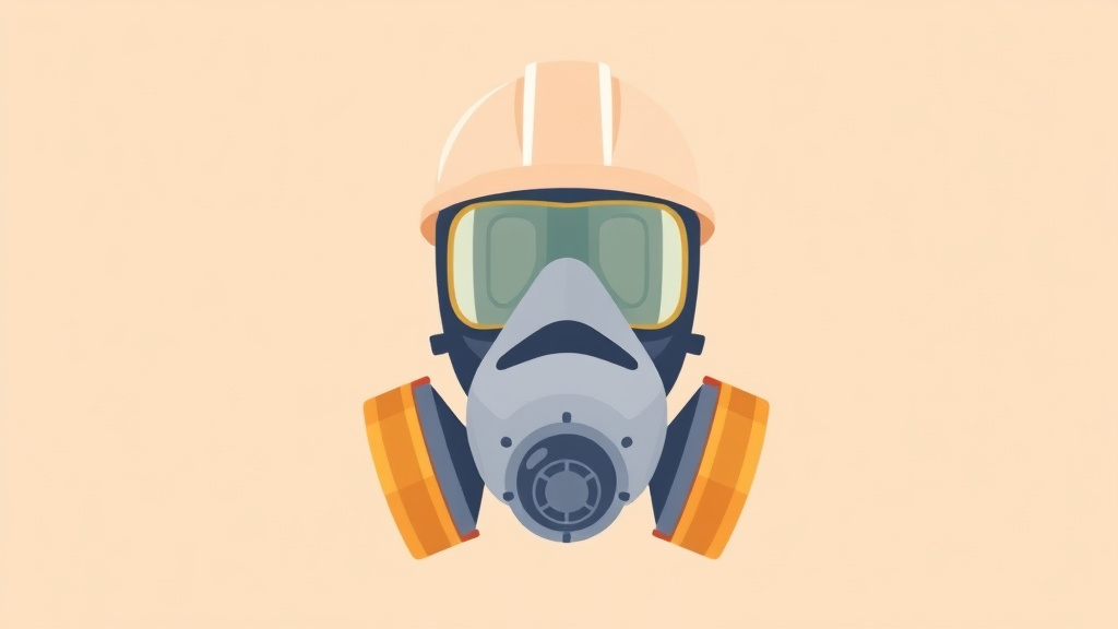Educational graphic covering the essentials of respirator Selection Guide