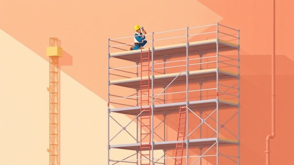 Detailed visual representation of scaffold Erection Plan Requirements