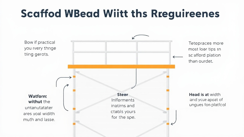 Practical workflow diagram for scaffold Platform Width Requirements