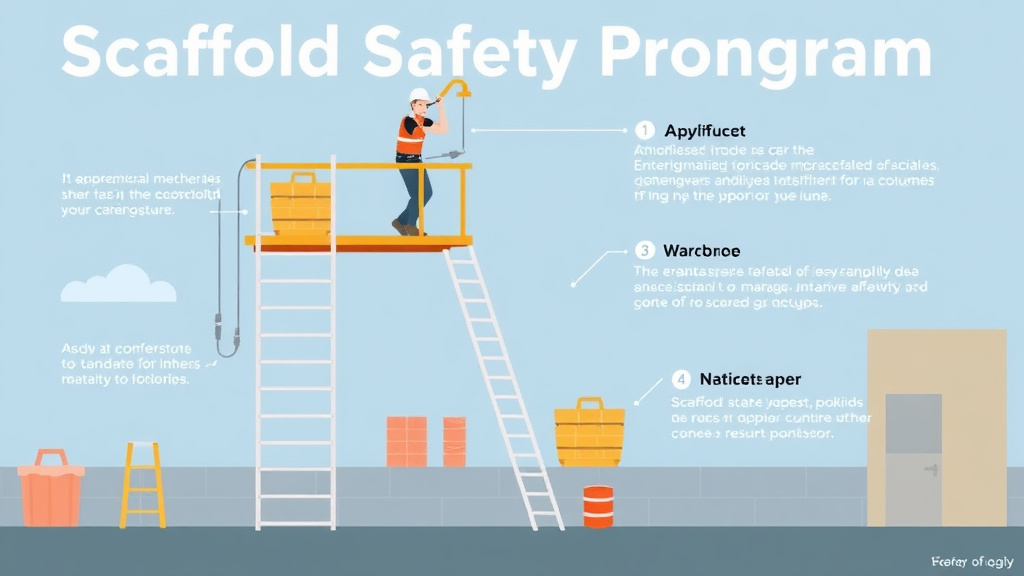 Practical checklist visual for scaffold Safety Program Template