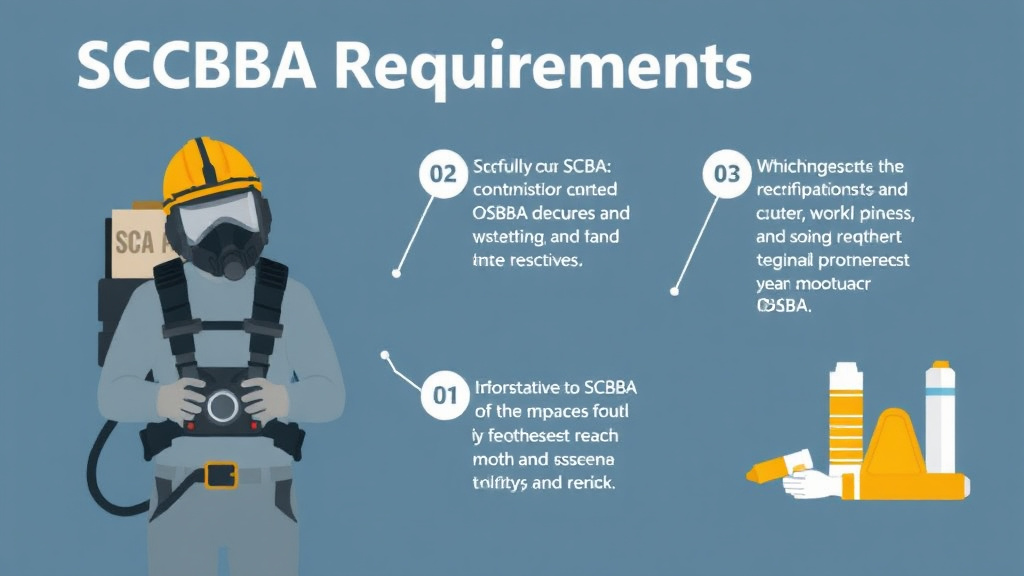 Process flow illustration for putting SCBA Requirements Construction into action