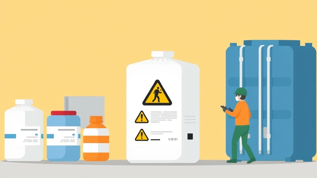 Clear illustration of secondary Container Labeling Rules with supporting details