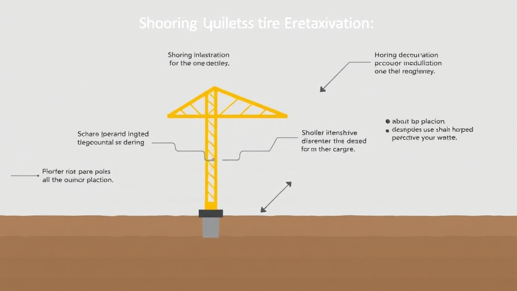 Practical workflow diagram for shoring Requirements Excavation