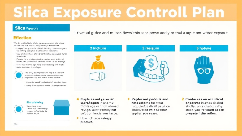 Implementation roadmap for silica Exposure Control Plan with actionable steps