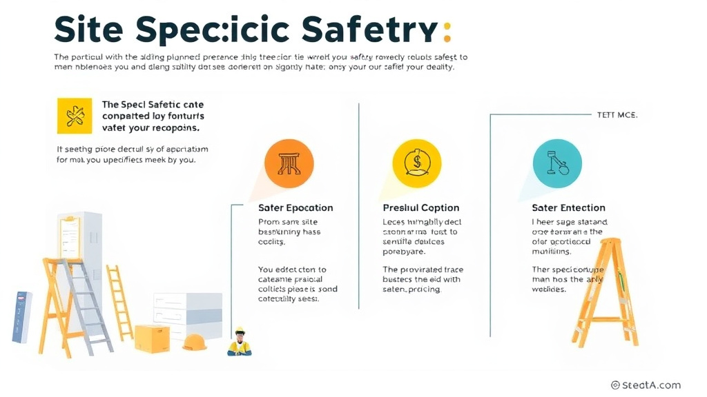Practical checklist visual for site Specific Safety Plan for Renovation
