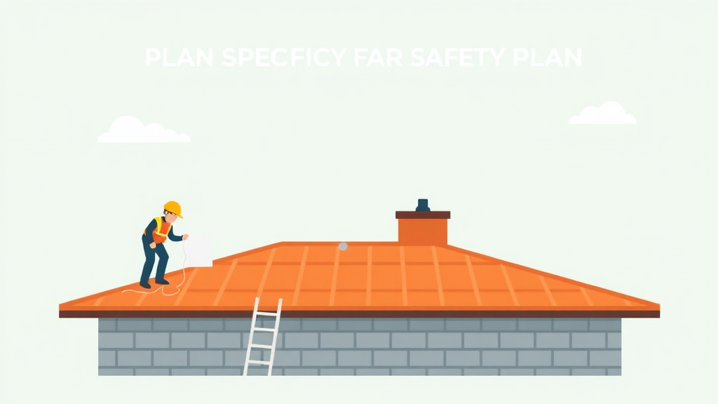Conceptual diagram showing how site Specific Safety Plan for Roofing works in practice
