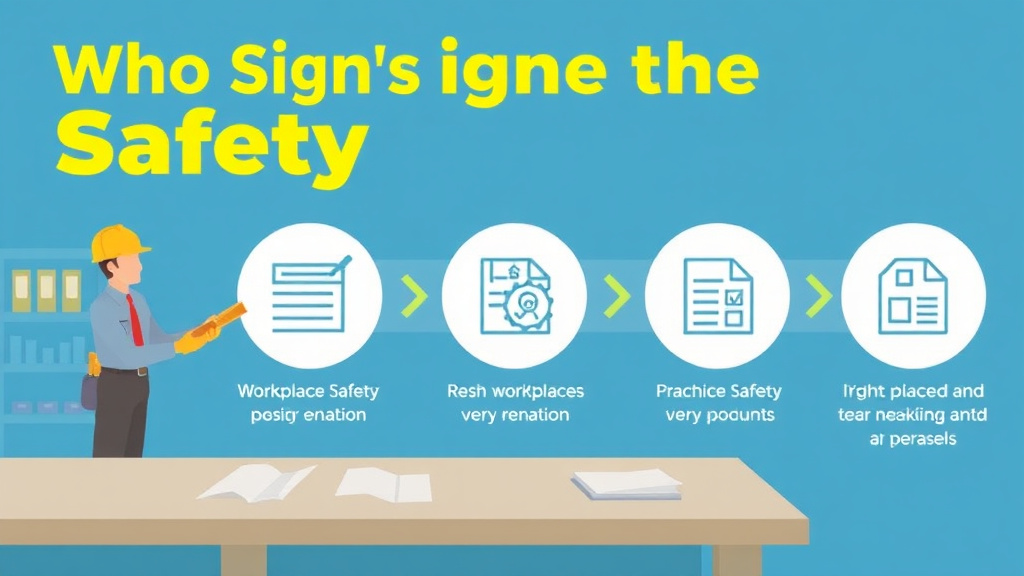 Step-by-step visual guide for implementing who Signs the Safety Plan