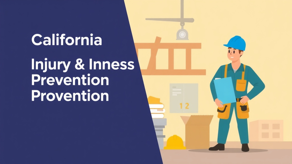 An informative visual explaining california Injury Illness Prevention Program for beginners and professionals