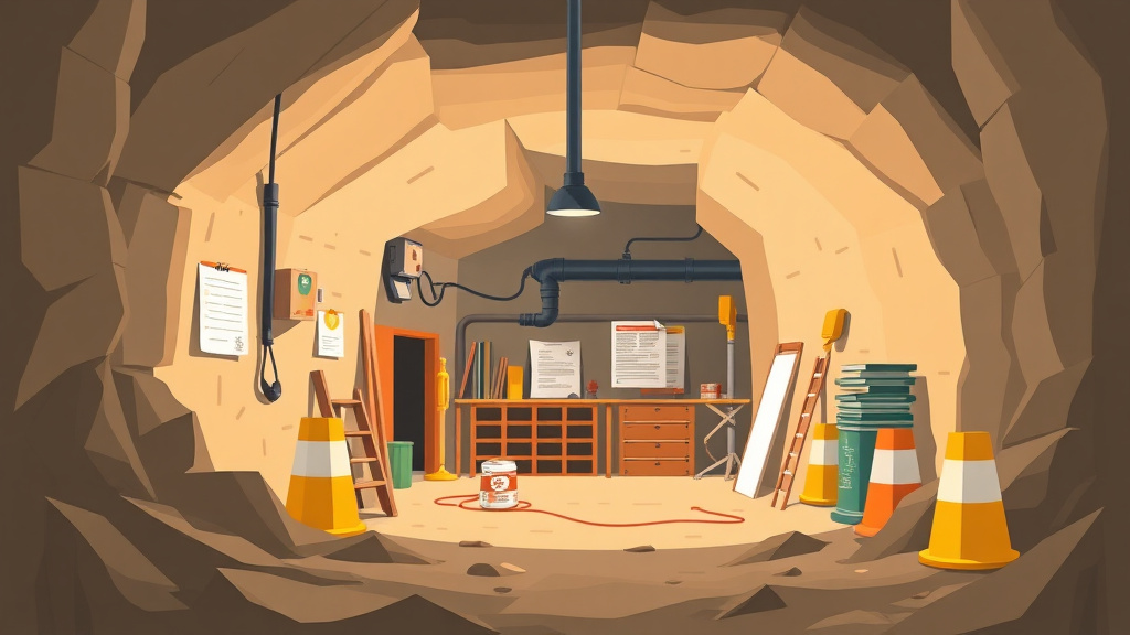 Educational graphic covering the essentials of california Permit Required Confined Space