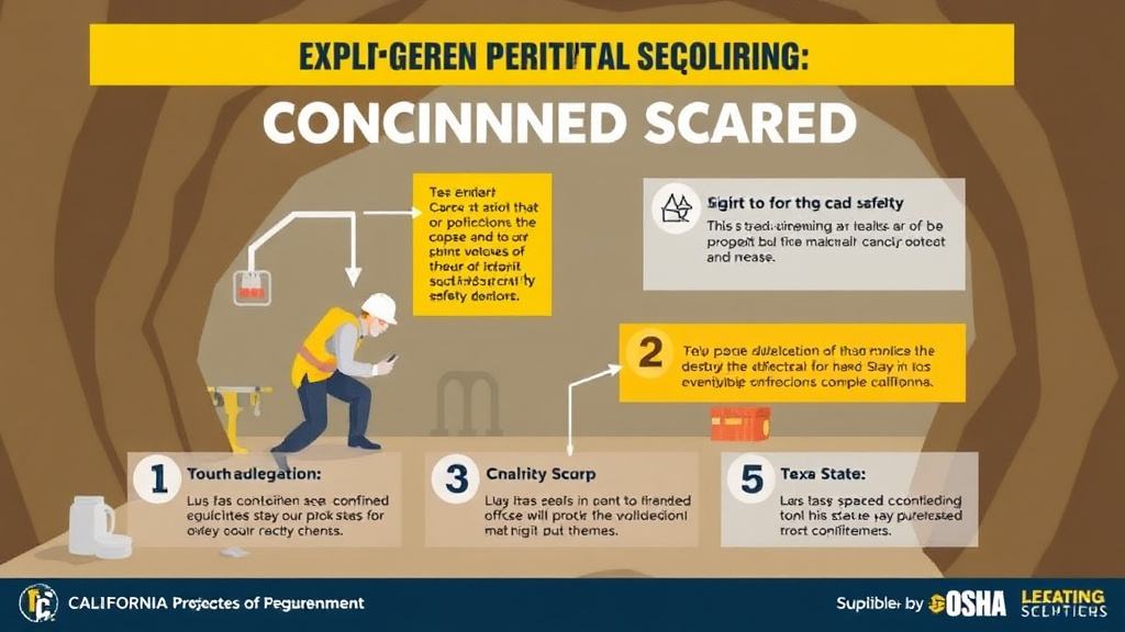 Real-world application diagram for california Permit Required Confined Space