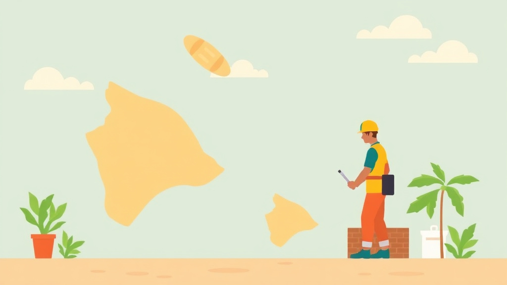 A professional illustration depicting hawaii HIOSH Requirements Overview