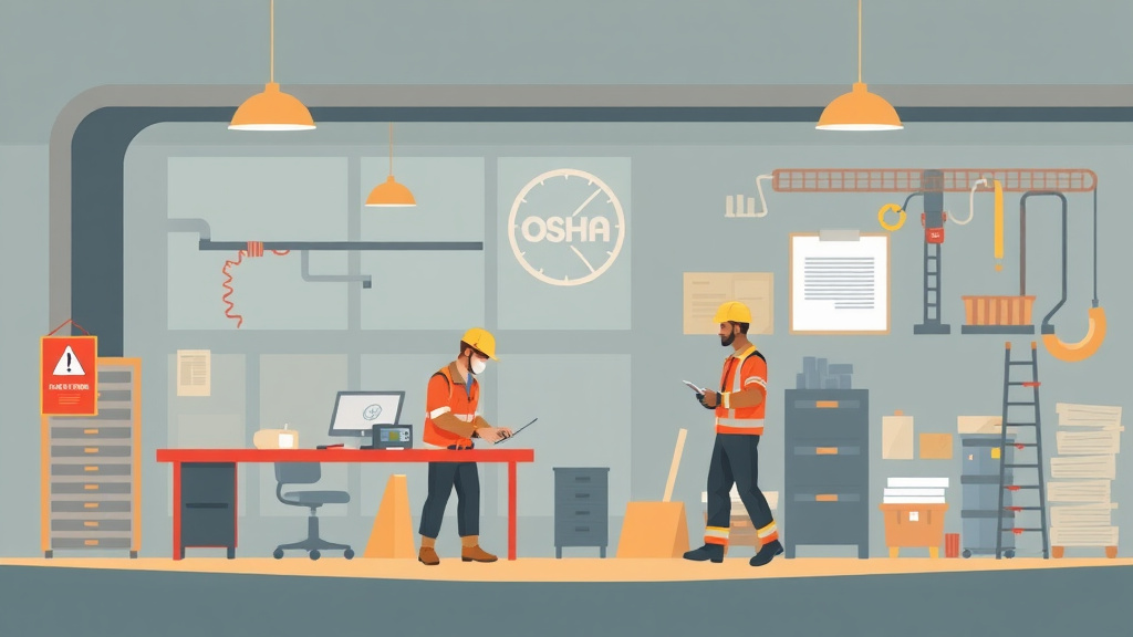 Illustration breaking down the fundamentals of indiana Voluntary Protection Program