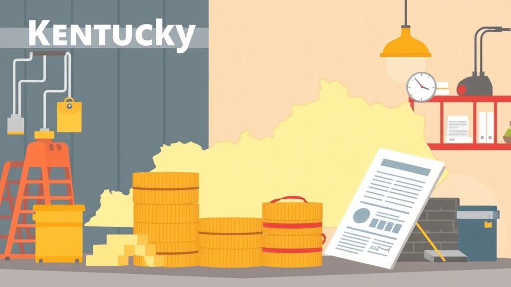 Illustration breaking down the fundamentals of kentucky KY OSHA Penalties