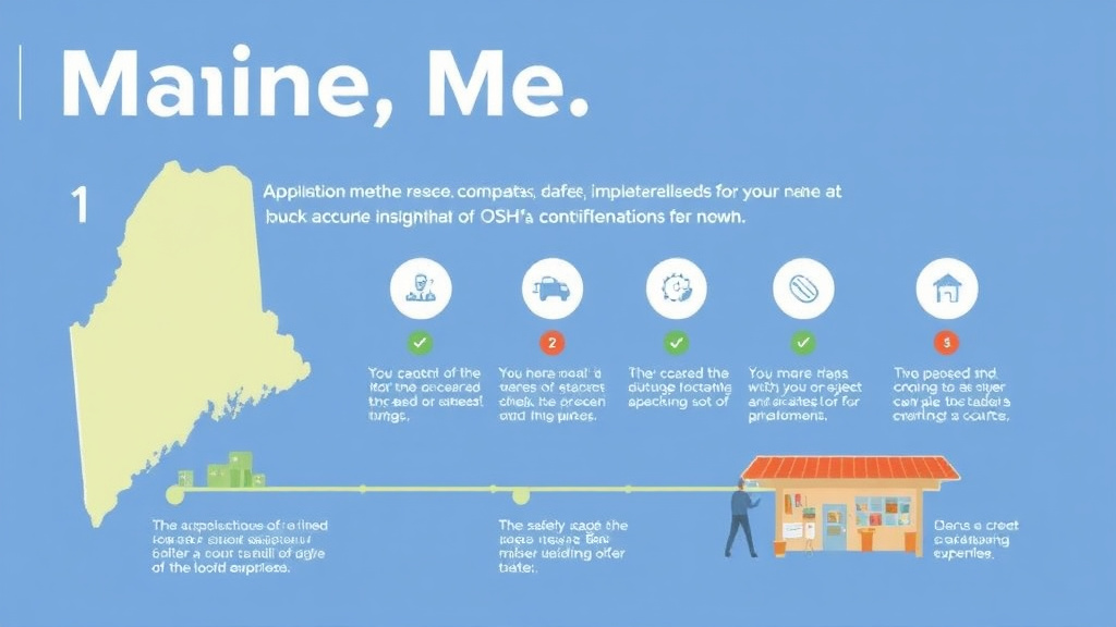 Real-world application diagram for maine Me OSHA Requirements Overview