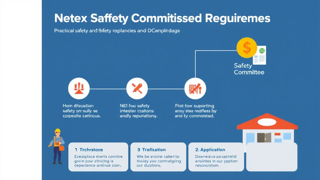 Process flow illustration for putting nevada Safety Committee Requirements into action