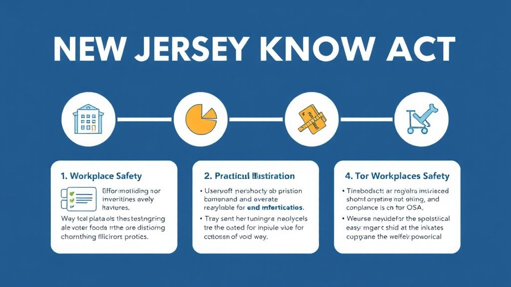 Action-oriented illustration showing how to apply new Jersey Right to Know Act