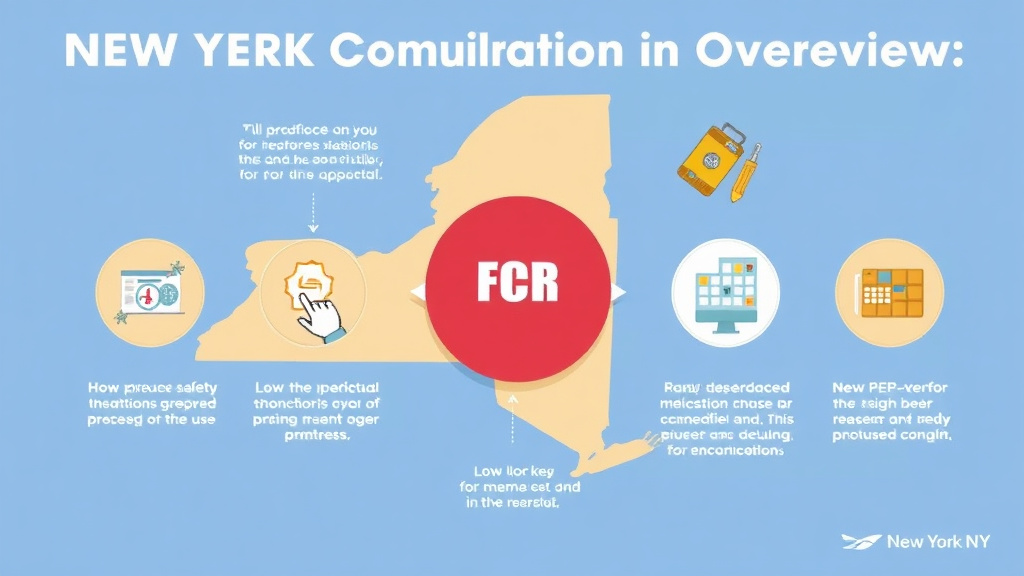 Process flow illustration for putting new York NY PESH Requirements Overview into action
