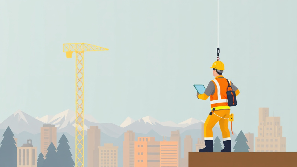 Conceptual diagram showing how oregon Fall Protection Rules works in practice