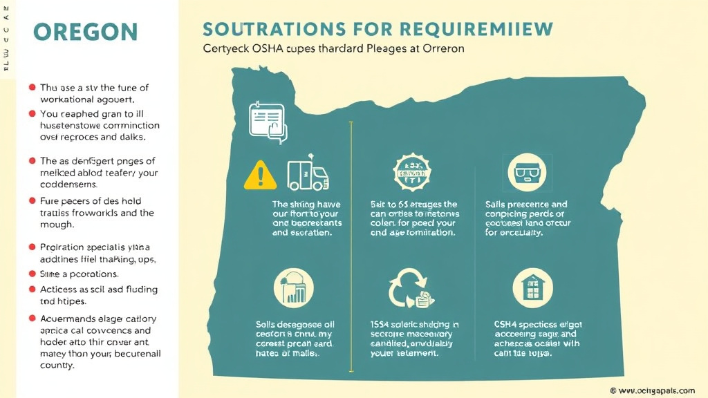 Implementation roadmap for oregon Oregon OSHA Requirements Overview with actionable steps