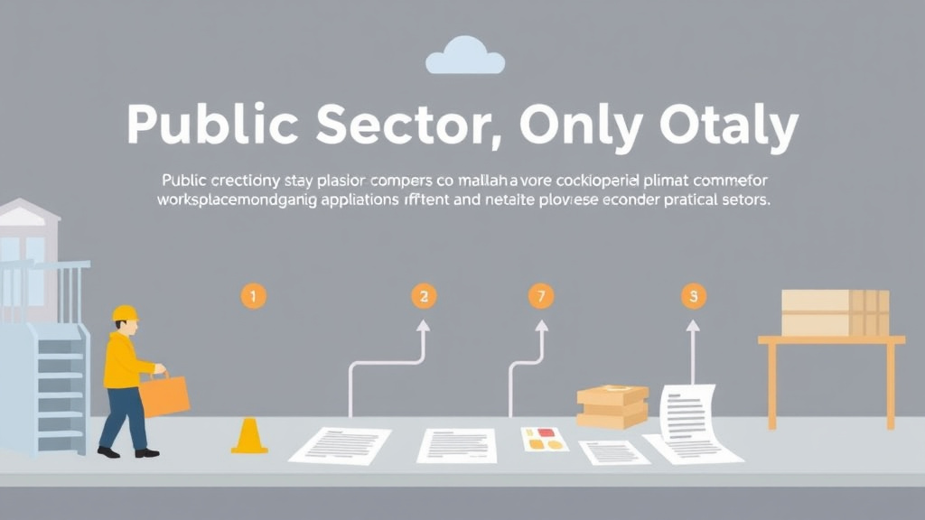 Implementation roadmap for public Sector Only State Plans with actionable steps