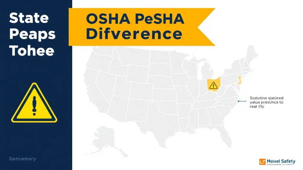 Process flow illustration for putting state OSHA Penalty Differences into action