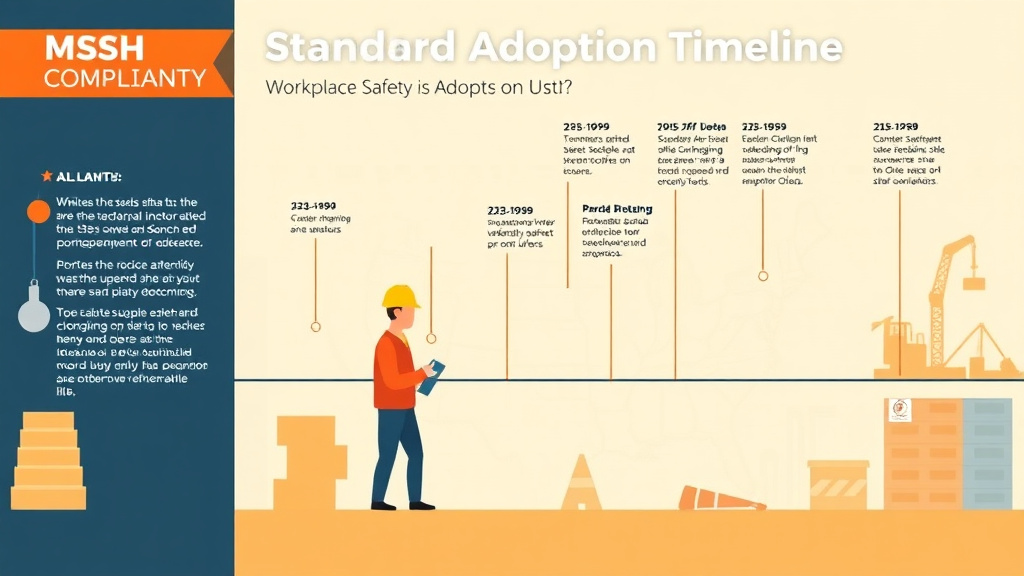 An informative visual explaining state OSHA Standard Adoption Timeline for beginners and professionals