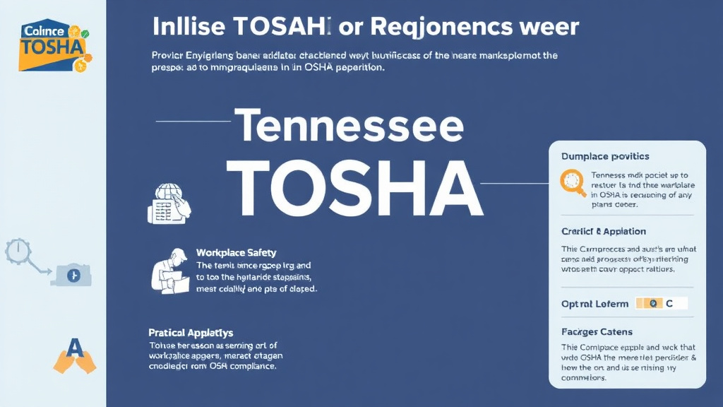 Implementation roadmap for tennessee TOSHA Requirements Overview with actionable steps