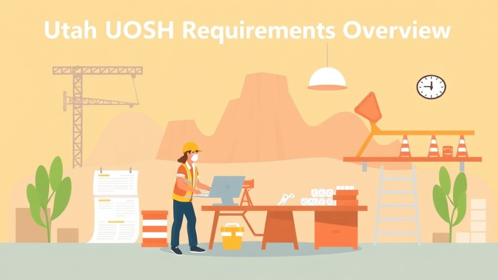 Detailed visual representation of utah UOSH Requirements Overview