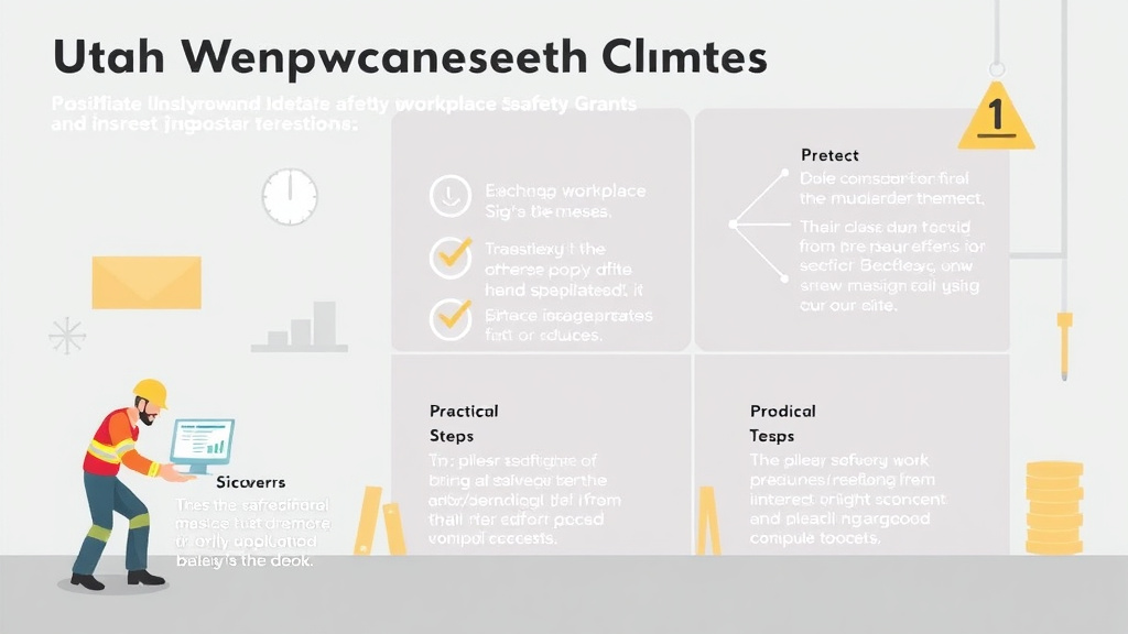 Process flow illustration for putting utah Workplace Safety Grants into action