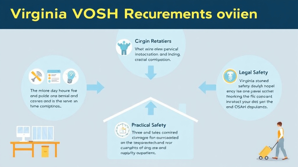 Practical checklist visual for virginia VOSH Requirements Overview