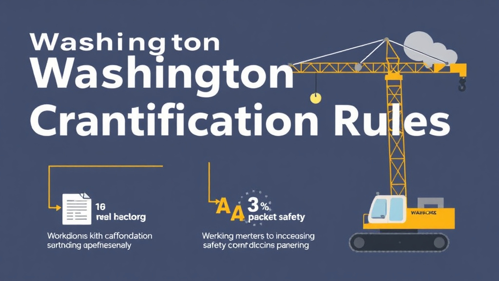 Implementation roadmap for washington Crane Certification Rules with actionable steps