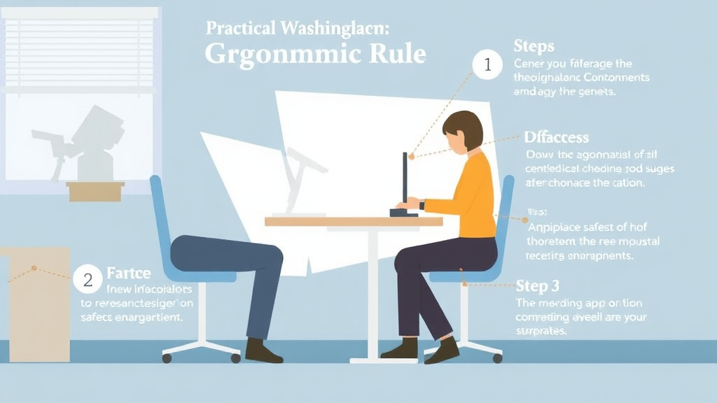 Practical checklist visual for washington Ergonomics Rule
