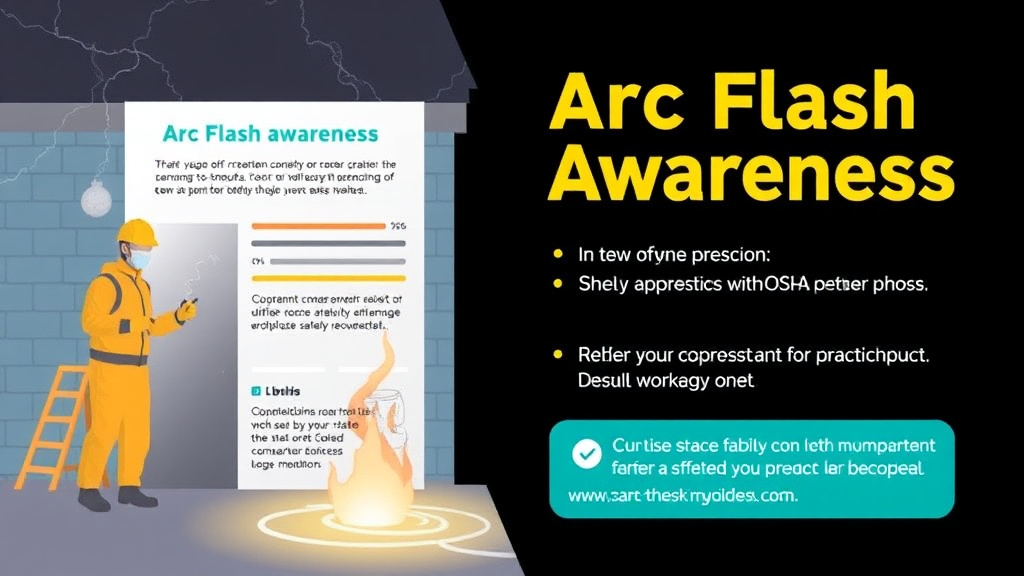 Practical checklist visual for arc Flash Awareness
