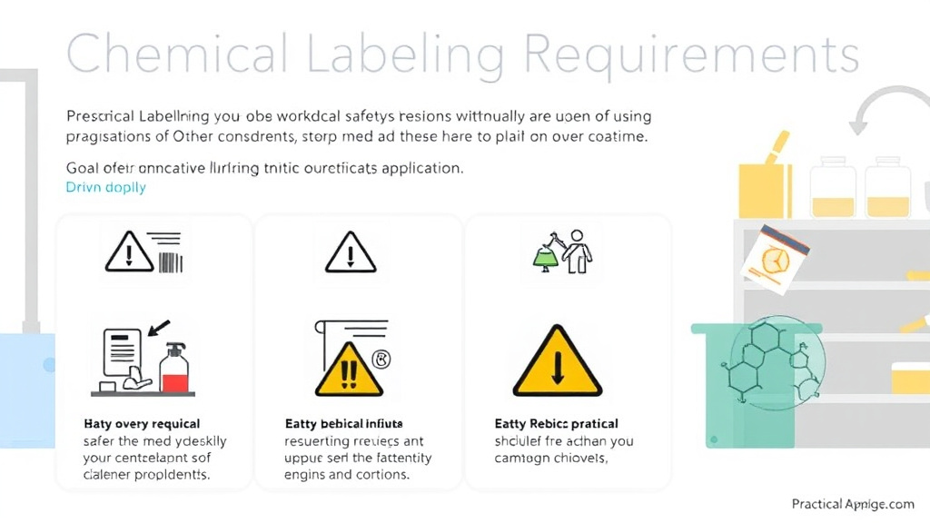 Practical workflow diagram for chemical Labeling Requirements
