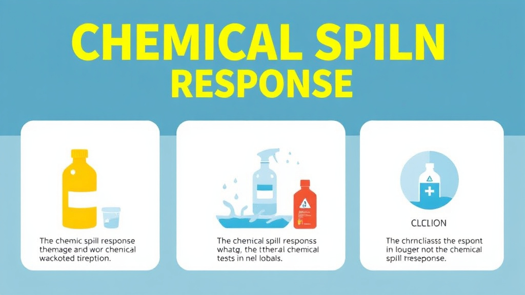 Real-world application diagram for chemical Spill Response