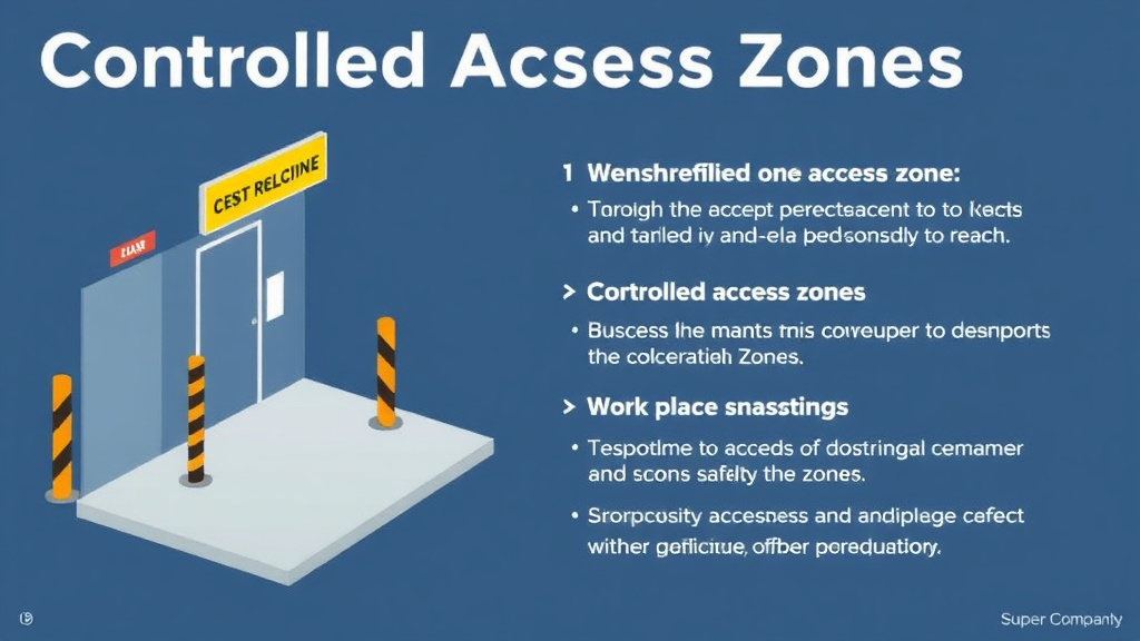 Step-by-step visual guide for implementing controlled Access Zones