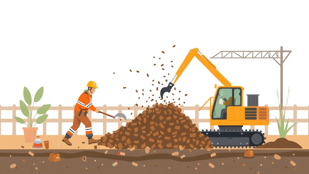 Educational graphic covering the essentials of debris Removal Practices