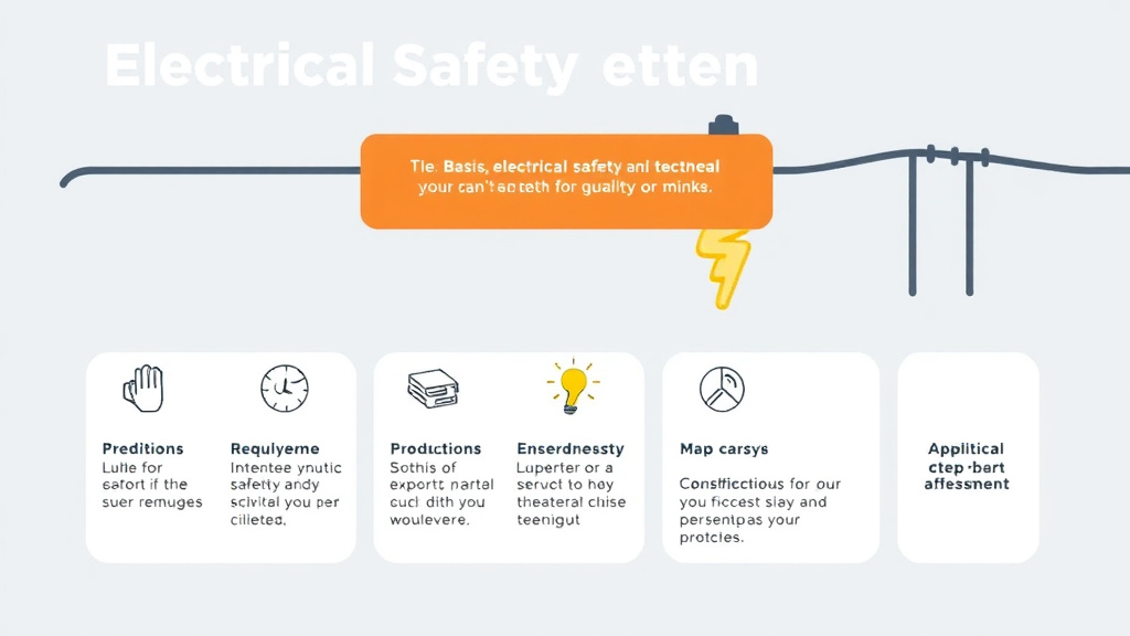 Step-by-step visual guide for implementing electrical Safety Basics