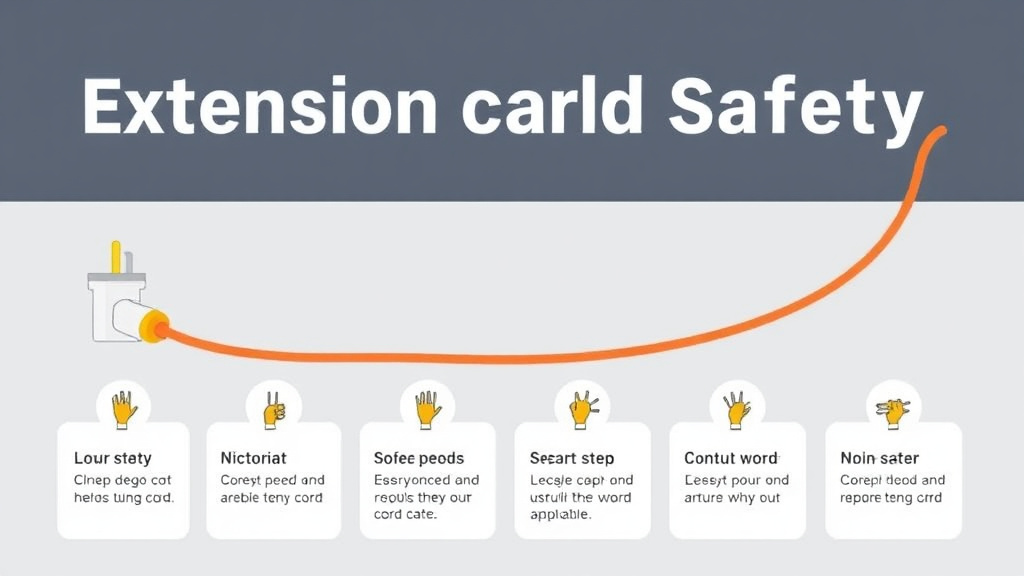 Hands-on guide visualization for extension Cord Safety