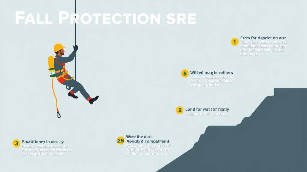 Process flow illustration for putting fall Protection Rescue into action